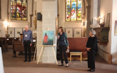 Ausstellung „Farben hören – Worte sehen“ in der Offenen Kirche St. Simeonis