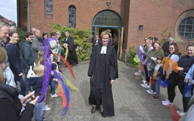 Was lange währt, wird endlich gut: Einführung von Pfarrerin Katja Reichling in der Christuskirche